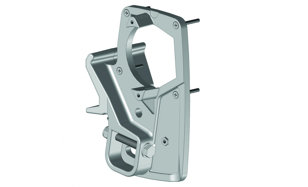 J24802 (gauche) pour Coffre Eole blanc Ral9010  - 1