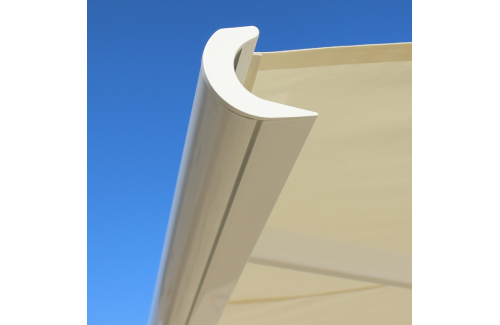 Store banne coffre 131 Cassis blanc 2