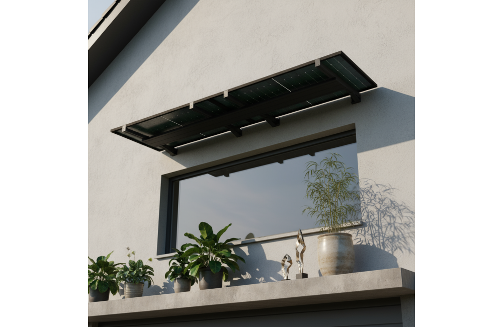 Auvent photovoltaïque Electre pose... Auvent photovoltaïque Electre pose...