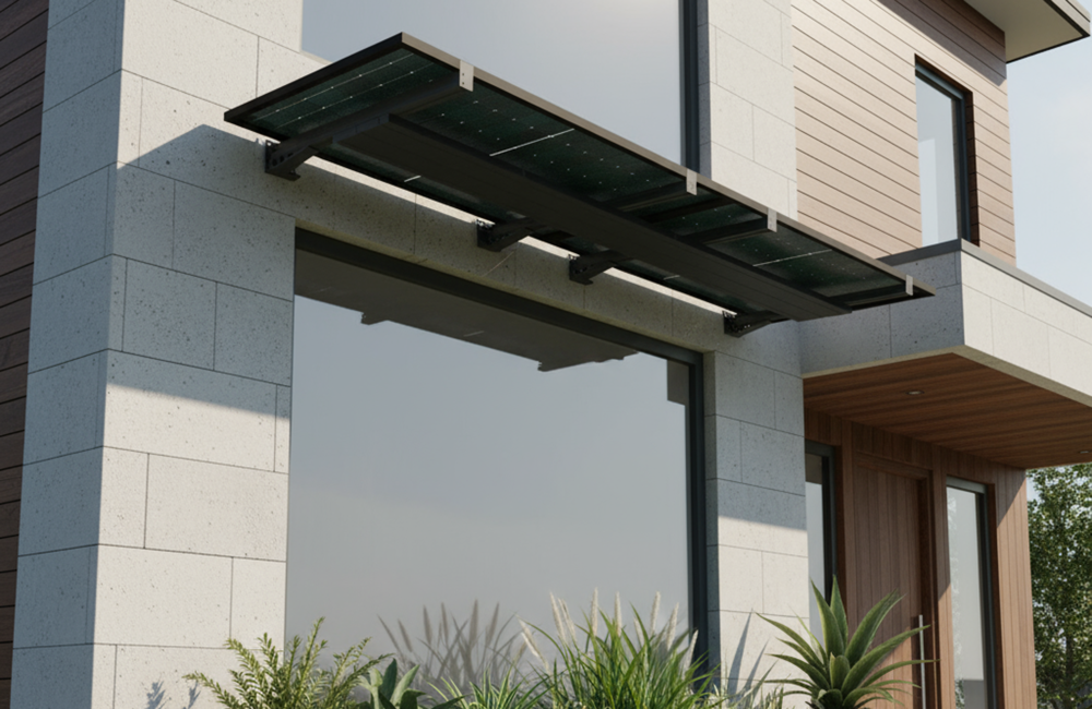 Auvent photovoltaïque Electre