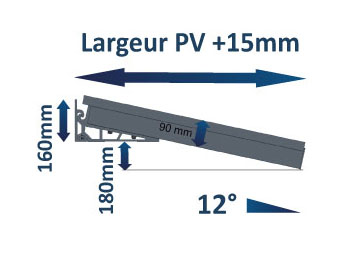 Auvent solaire Electre