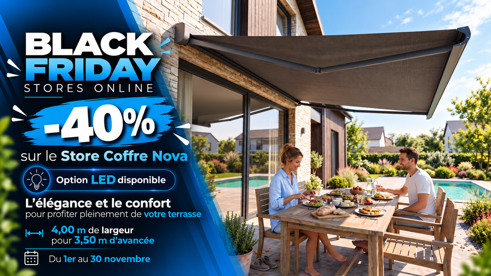 BLACK FRIDAY StoresOnline -40% sur le coffre NOVA